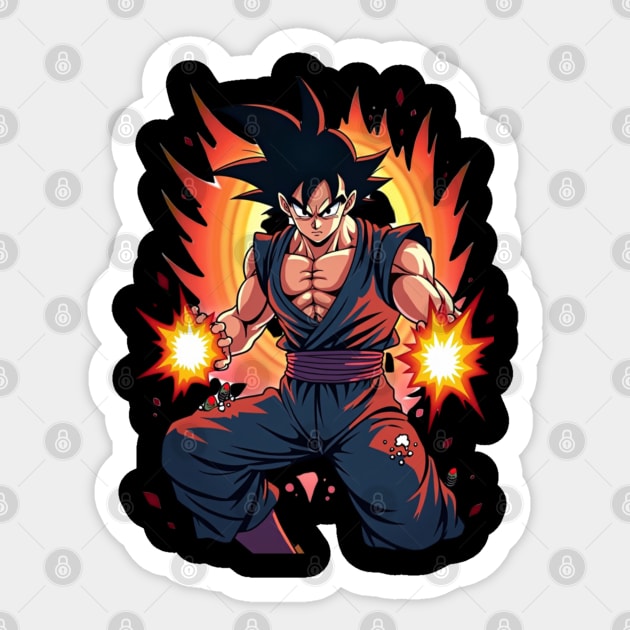 Warrior's Awakening: Forge Your Destiny Sticker by Steve